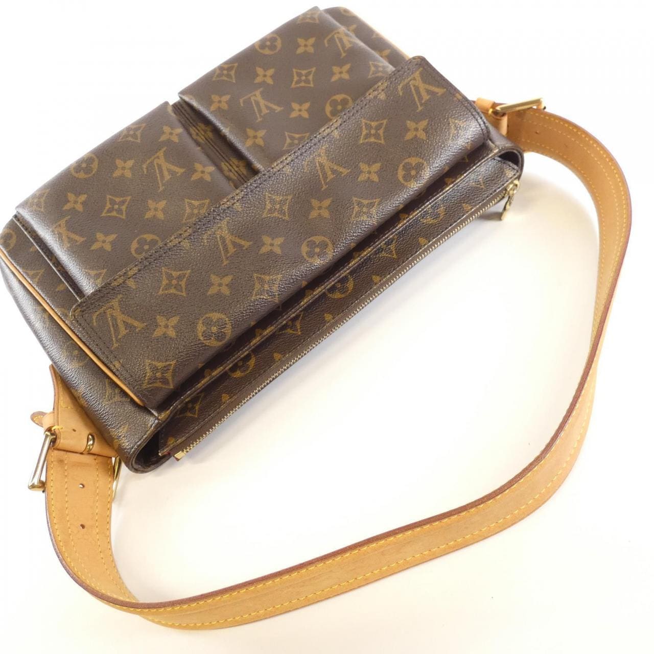 LOUIS VUITTON Monogram Viva Cité GM M51163 單肩包