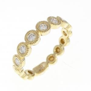 K18YG ダイヤモンド リング 0.27CT