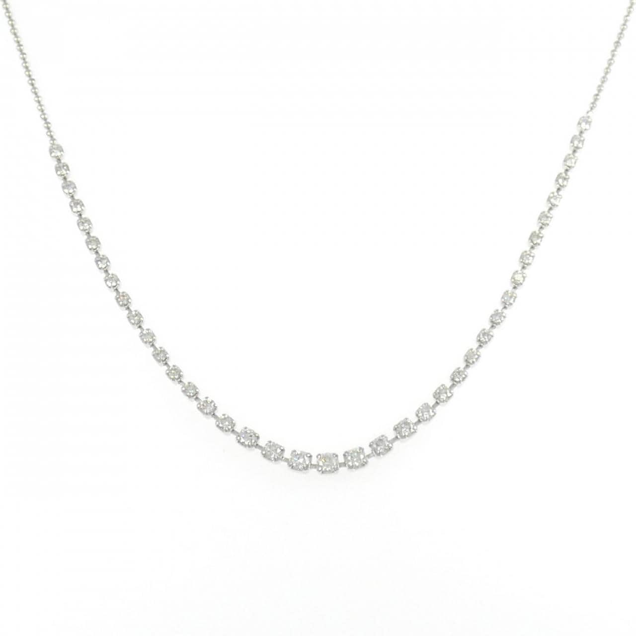 PT850 ダイヤモンド ネックレス 1.00CT
