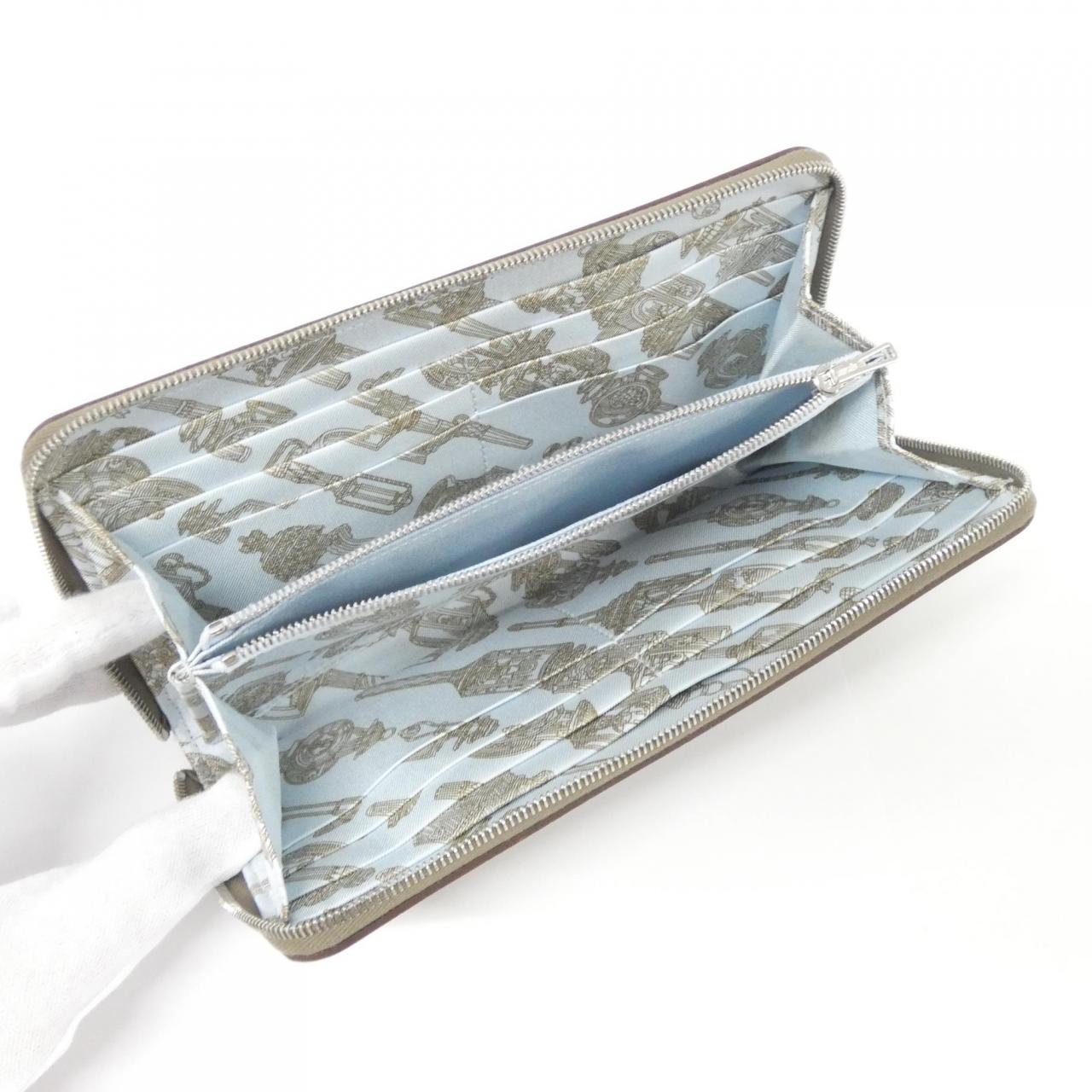 エルメス MERVILLEUSES LANTERNES シルク イン クラシック 086366CK 財布