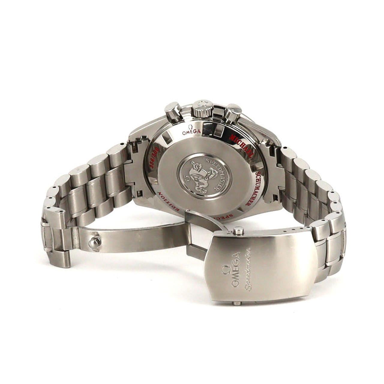 オメガ スピードマスターシューマッハ･スペシャルエディション 3853.32 SS 自動巻