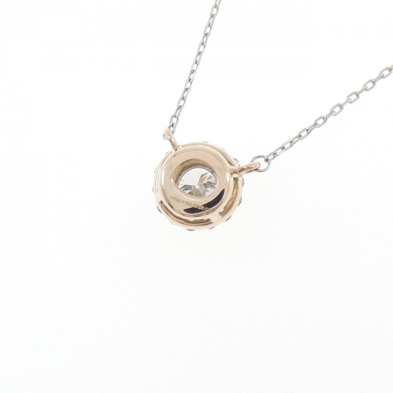ジーエスティービー ダイヤモンド ネックレス 0.30CT