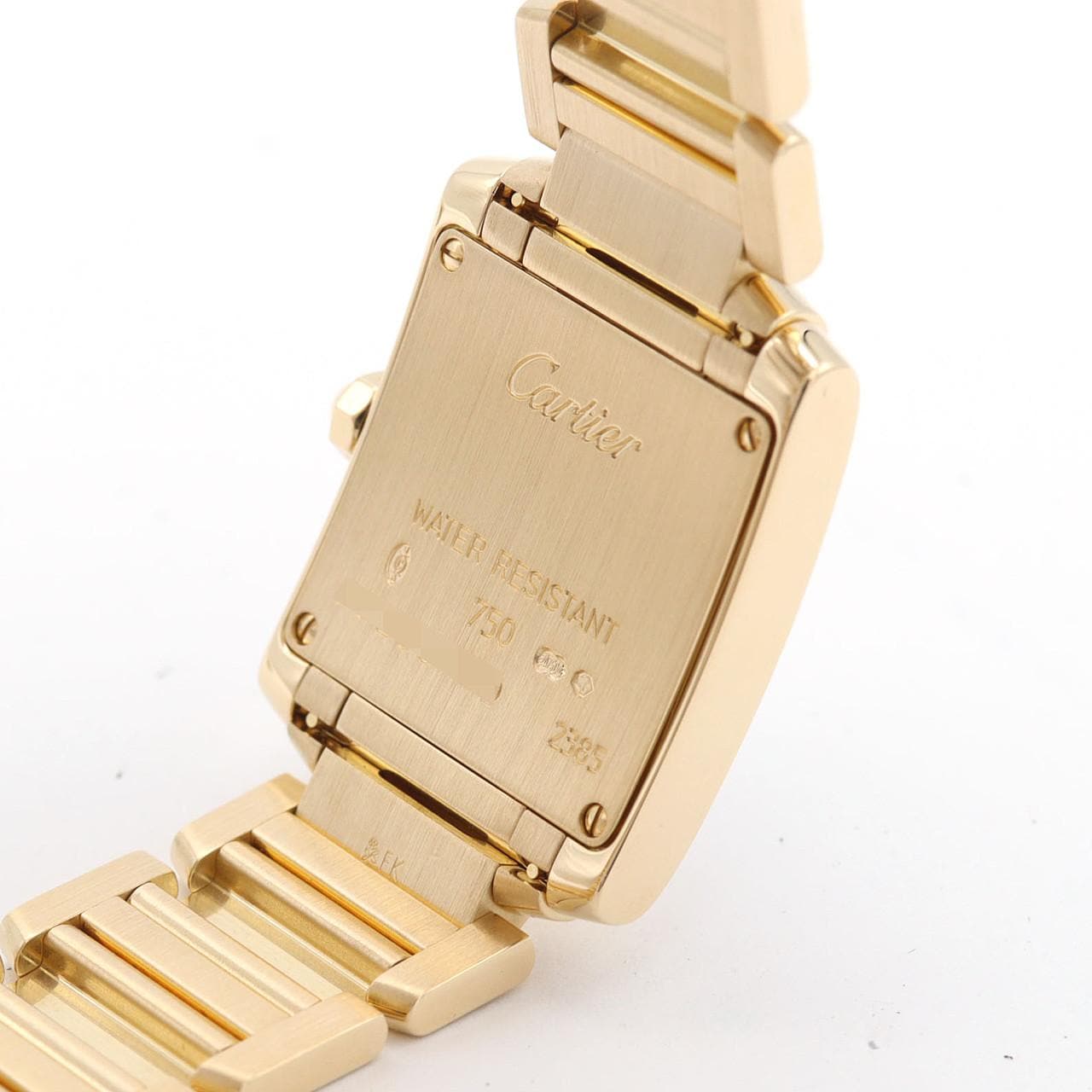 カルティエ タンクフランセーズSM YG/D WE1001R8 YG クォーツ