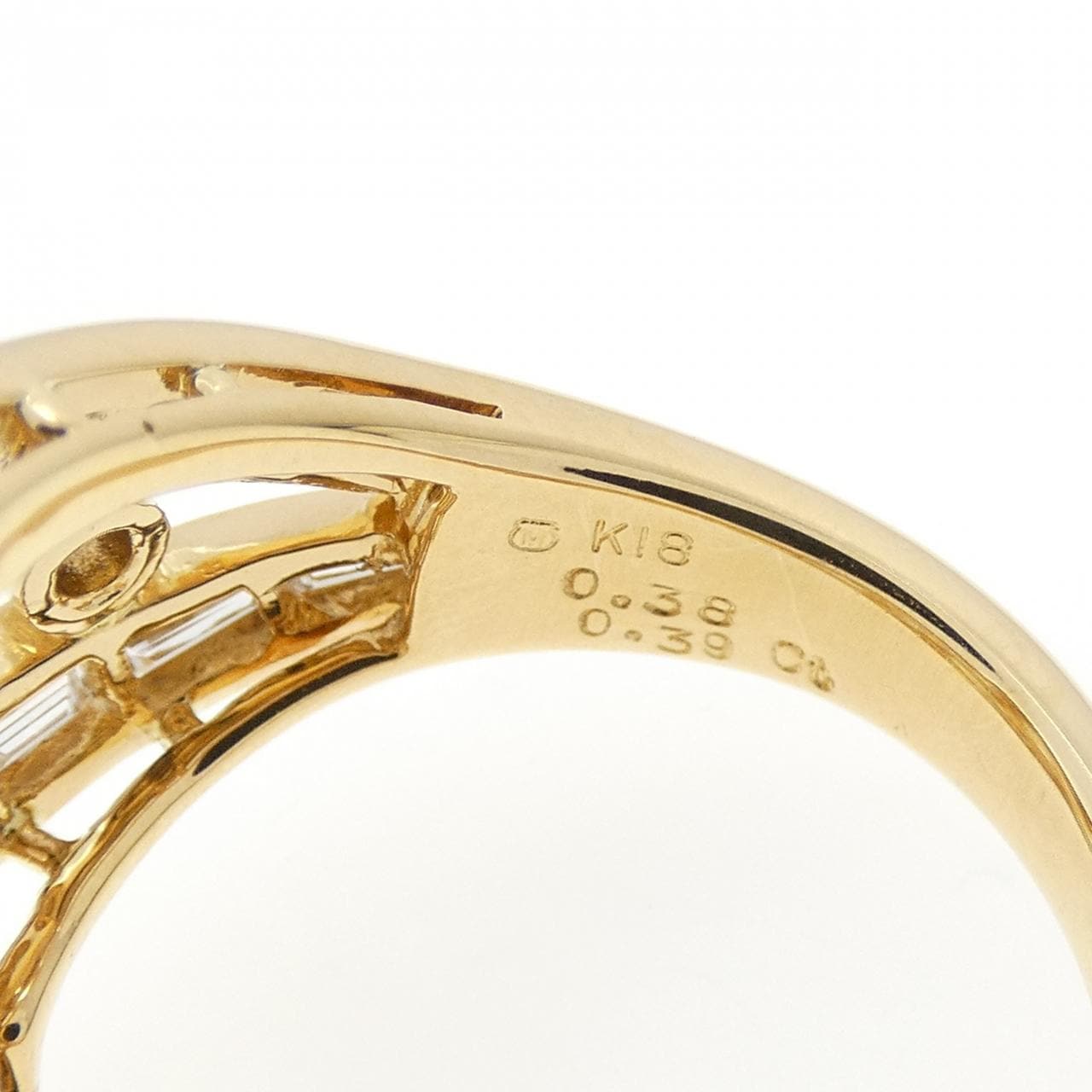 ミキモト ダイヤモンド リング 0.77CT