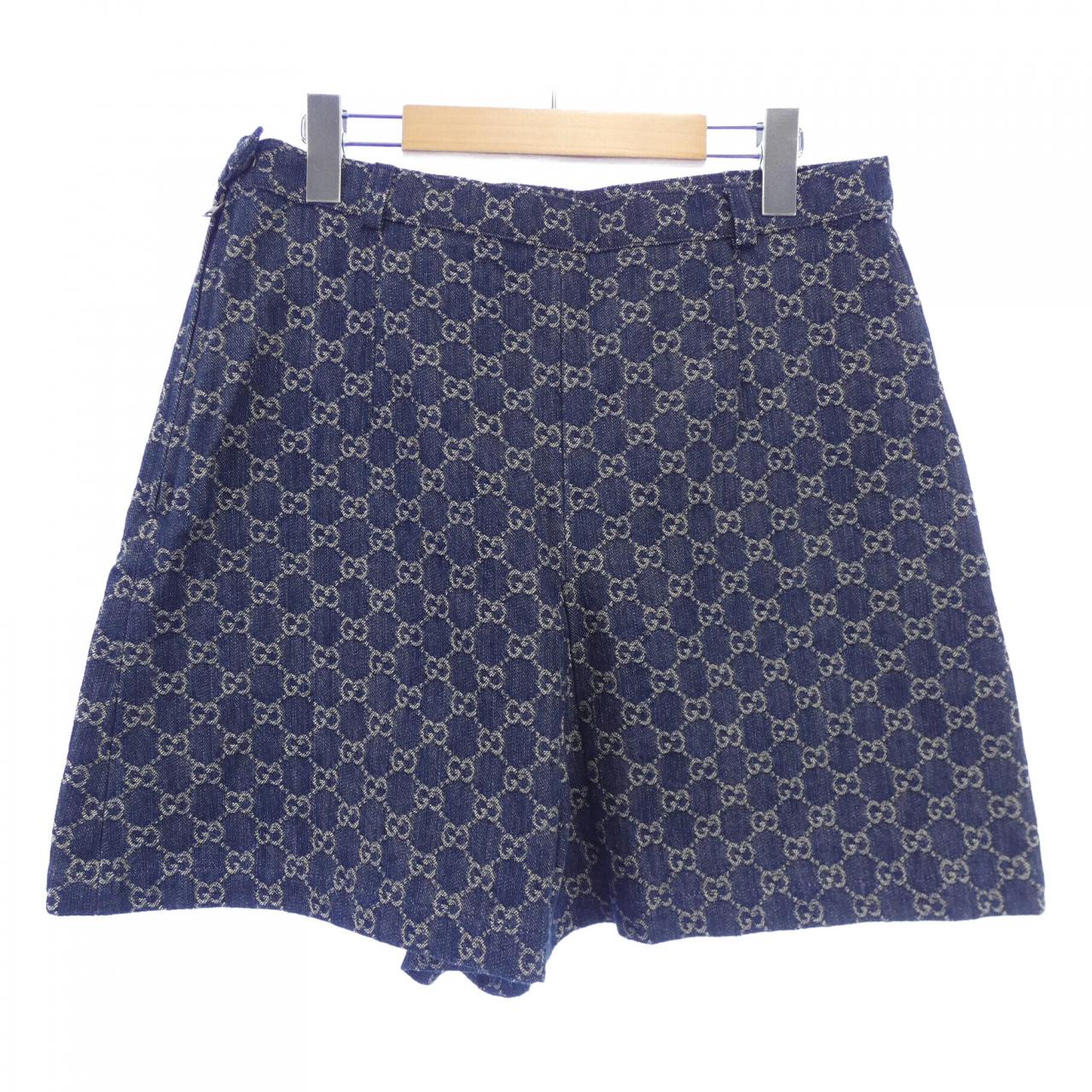 グッチ GUCCI ウォッシュド オーガニックデニム 652661 XDBLL ショートパンツ