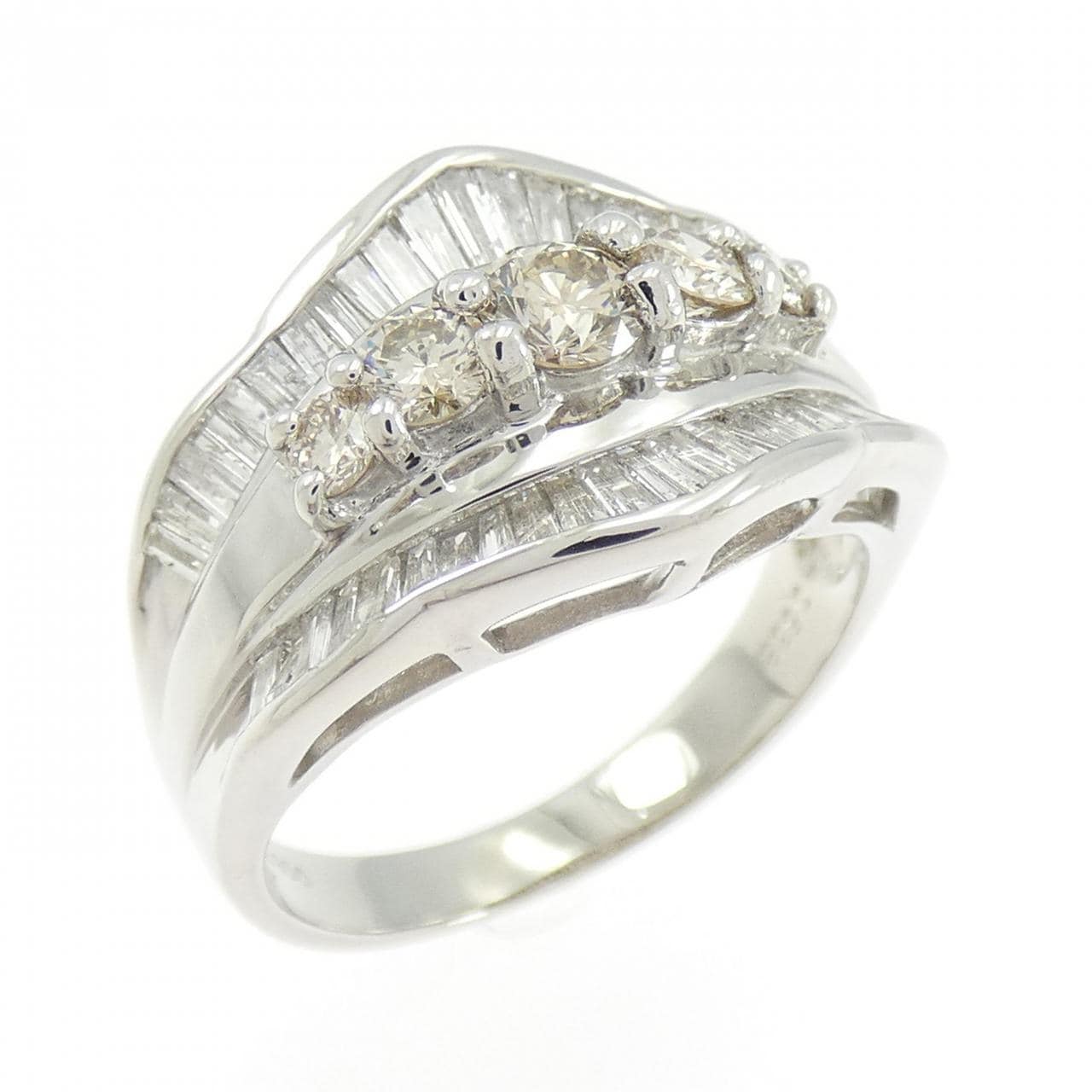 PT900 ダイヤモンド リング 0.538CT