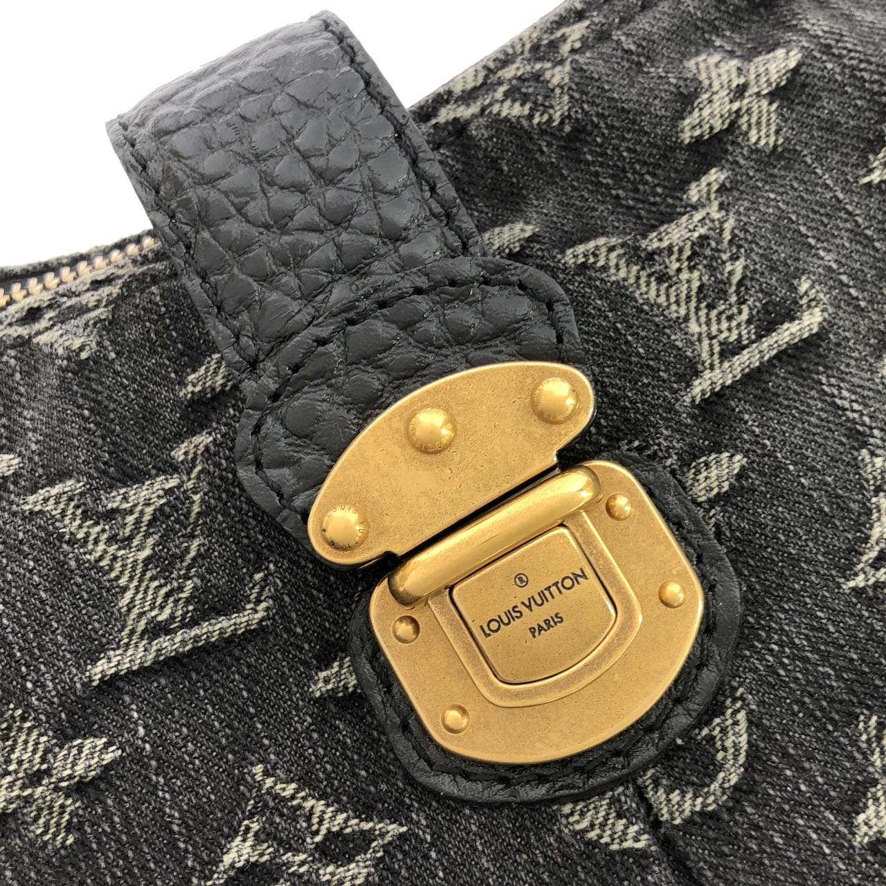 ルイヴィトン モノグラム デニム スライトリー M95835 ショルダーバッグ