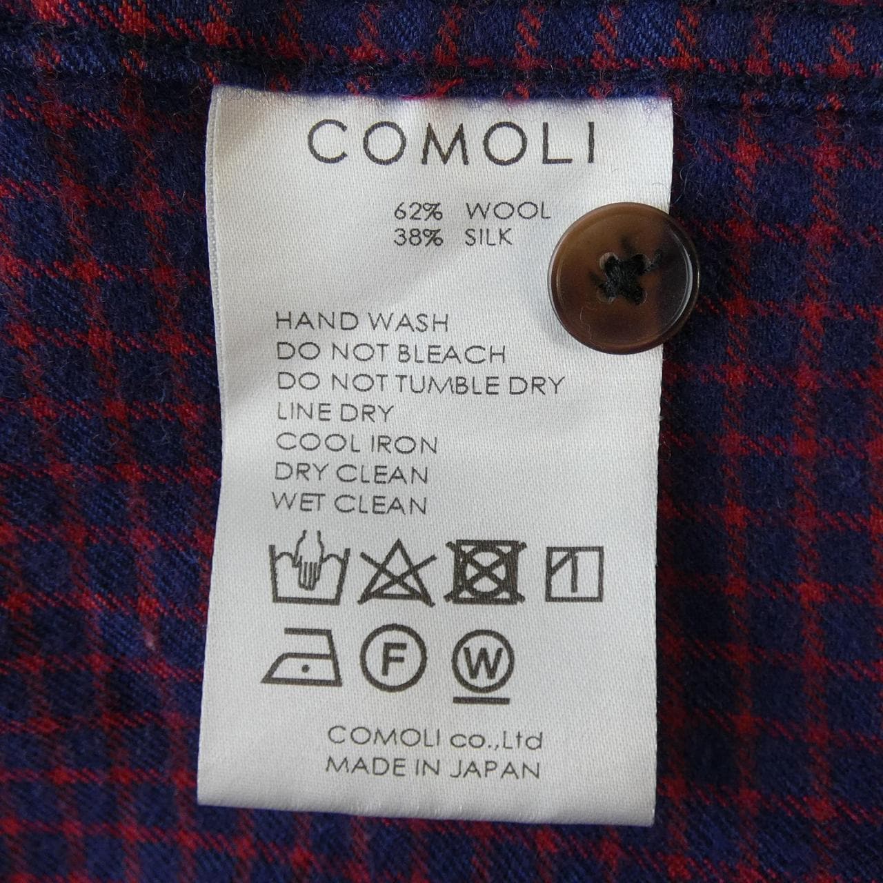 コモリ COMOLI Q03-02006 シャツ