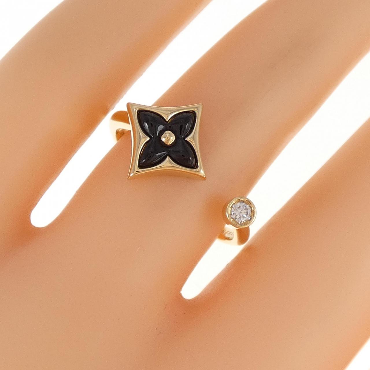 LOUIS VUITTON Berg Star Blossom Mini Ring