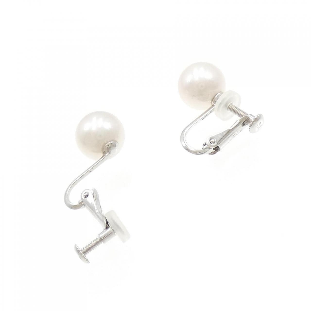 K14WG Akoya pearl earrings 8.3mm