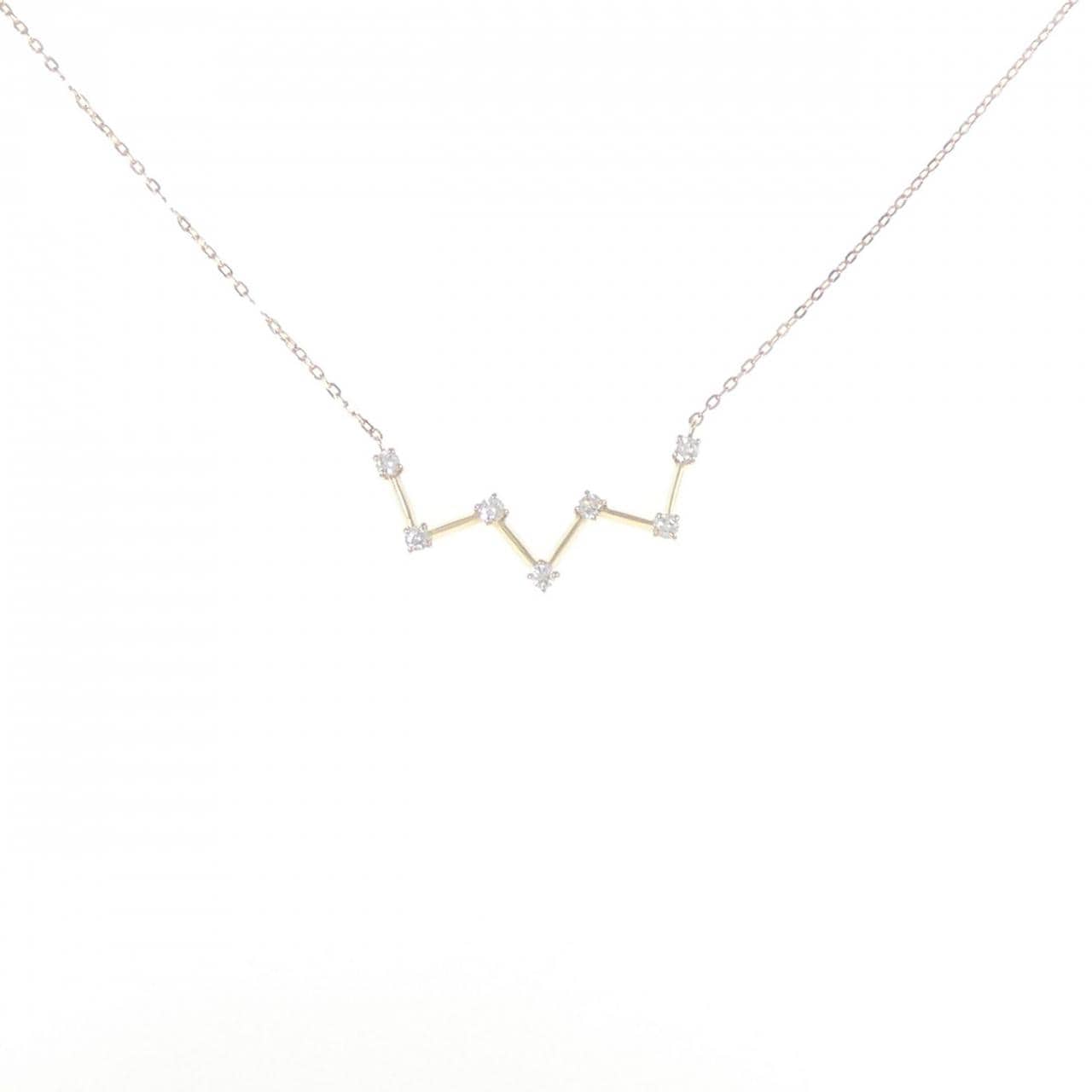 エテ ダイヤモンド ネックレス 0.18CT