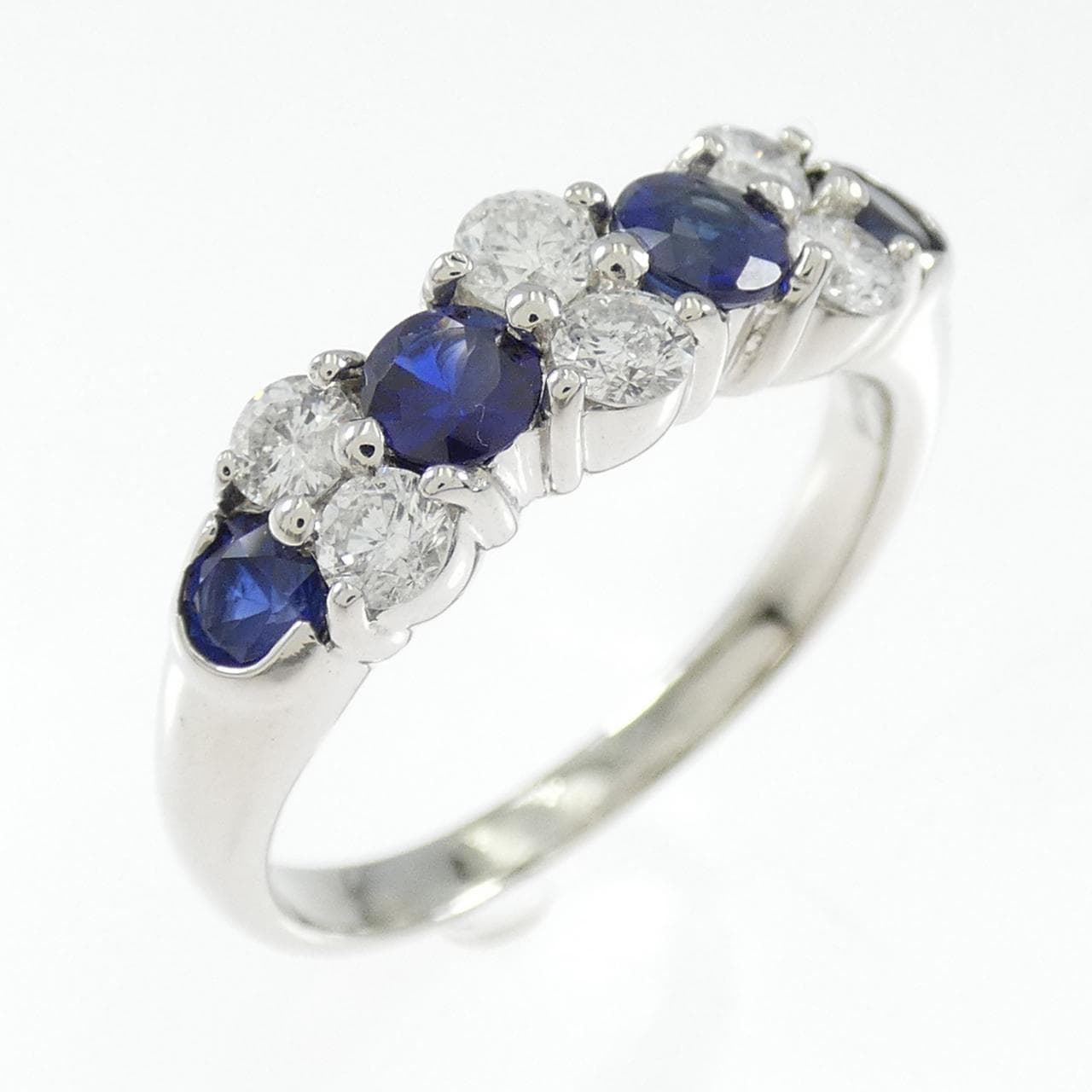 PT900蓝宝石戒指0.78CT
