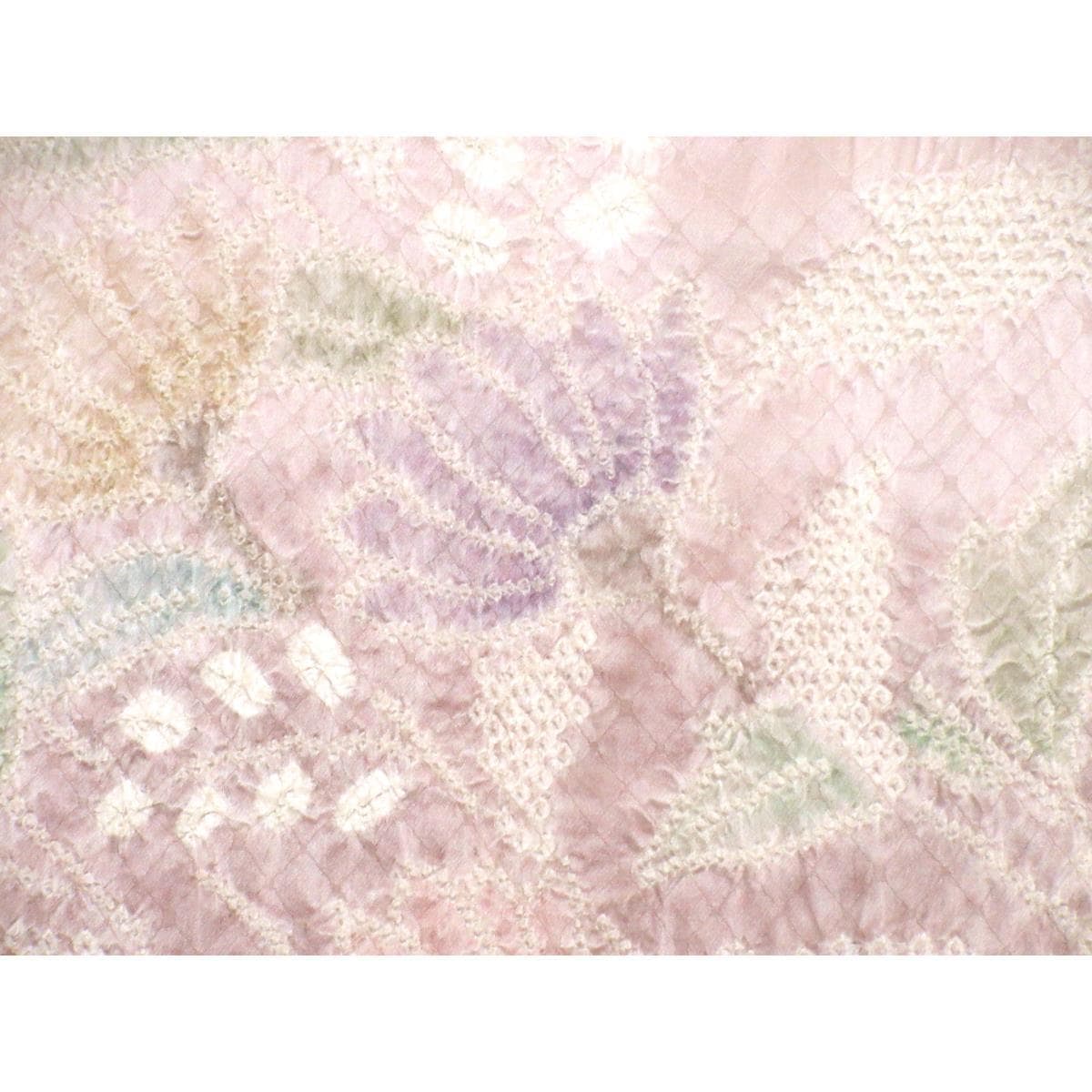 訪問着　絞り加工【竹田庄九郎】