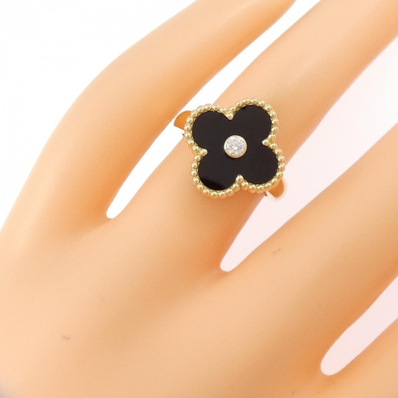 ヴァンクリーフ&アーペル ヴィンテージアルハンブラ リング