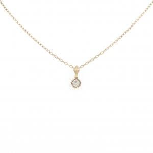 アガット ダイヤモンド ネックレス 0.03CT