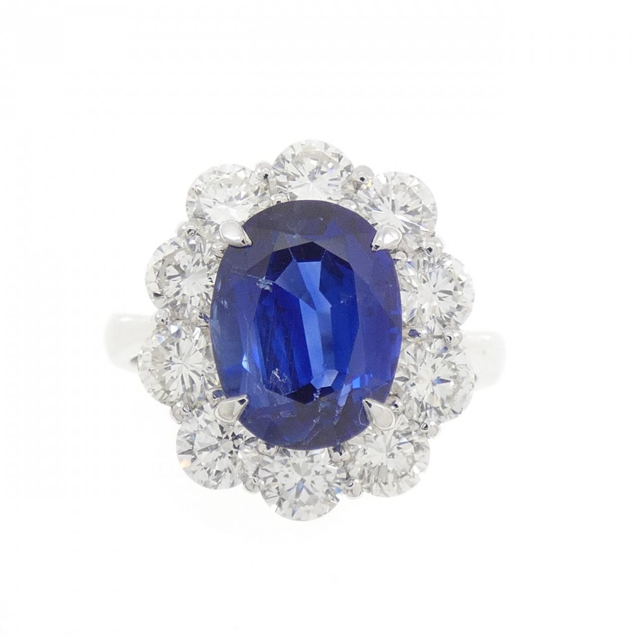 PT900 サファイヤ リング 3.42CT スリランカ産
