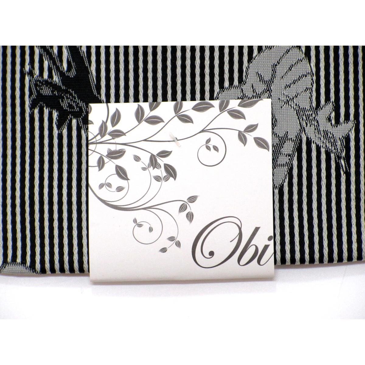 【新品】半幅帯　猫