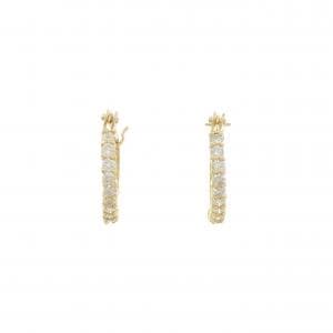 K18YG ダイヤモンド ピアス 0.20CT