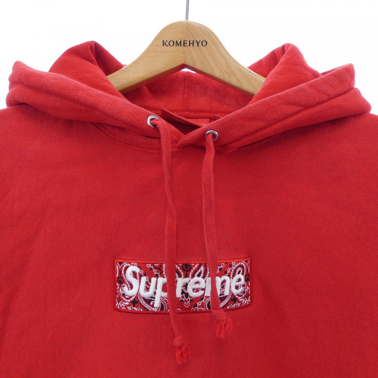 シュプリーム SUPREME BANDANA BOX LOGO HOO パーカー