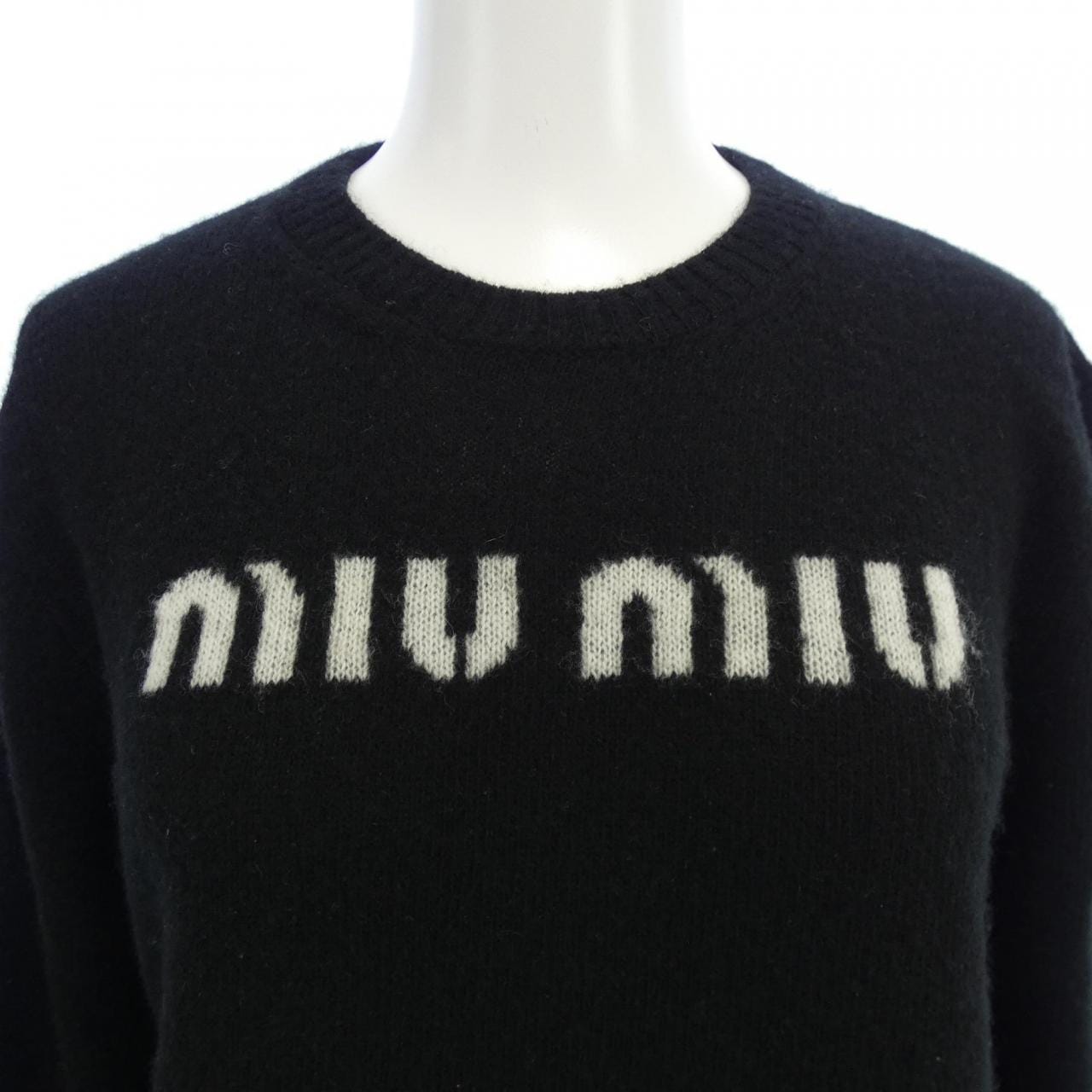 ミュウミュウ MIU MIU MIU MIU ロゴ MML808 S232 13K1 ニット