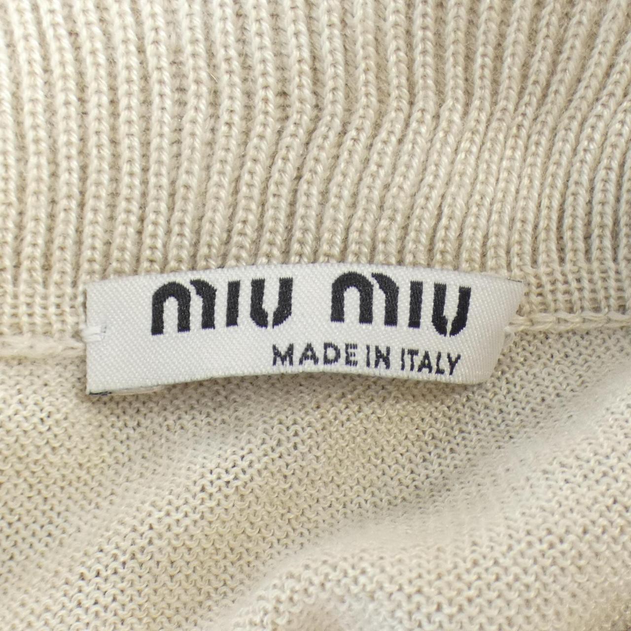 ミュウミュウ MIU MIU カーディガン