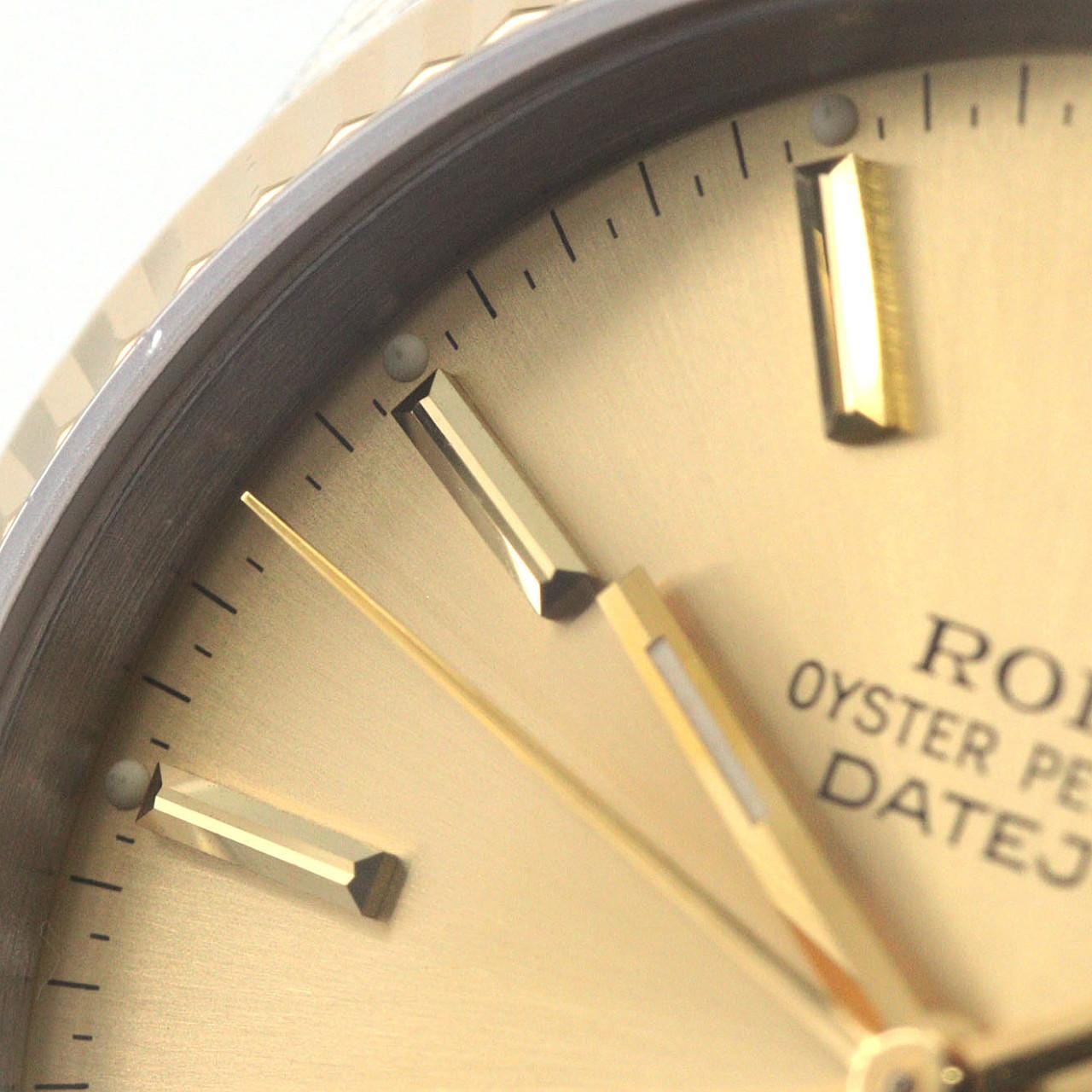 ロレックス デイトジャスト 16233 SSxYG 自動巻 R番