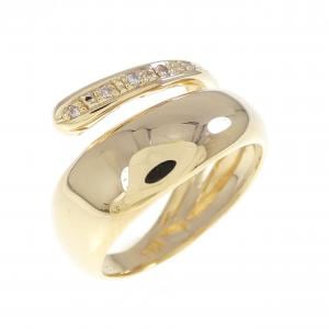 K18YG ダイヤモンド リング 0.02CT