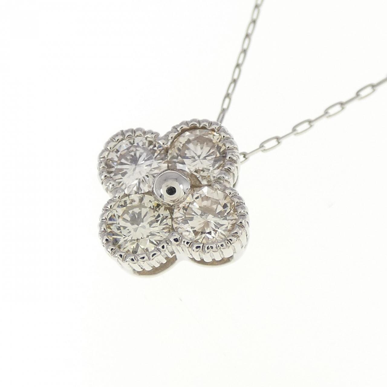 【新品】PT900 ダイヤモンド ネックレス 0.50CT