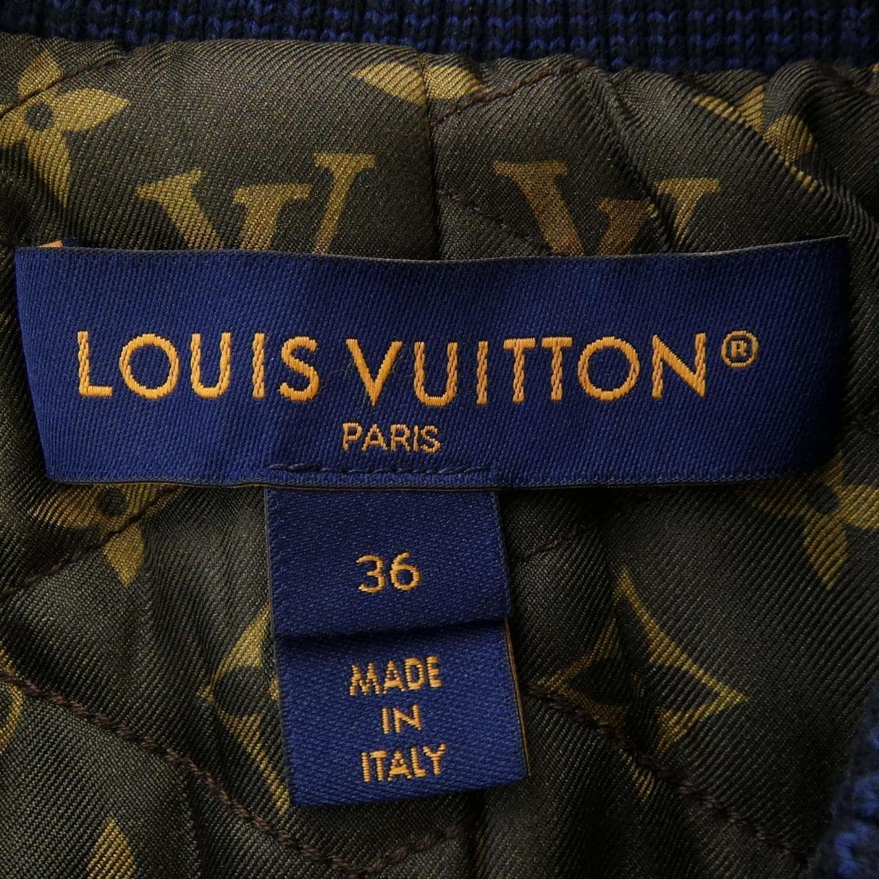 ルイヴィトン LOUIS VUITTON ダブルフェイスカシミヤボンバージャケット FOJA11QRA ブルゾン