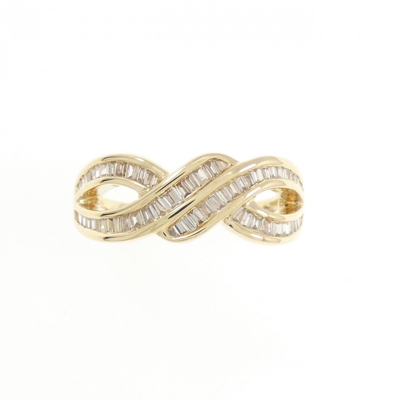 K18YG ダイヤモンド リング 0.40CT