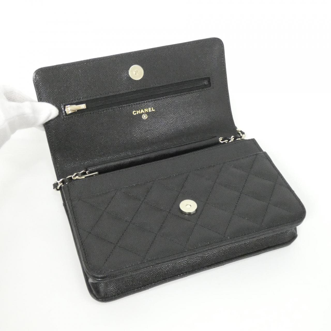 【未使用品】シャネル AP4899 チェーンウォレット