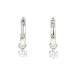 PT900/PT850 2WAY ソリティア ダイヤモンド ピアス 0.52CT