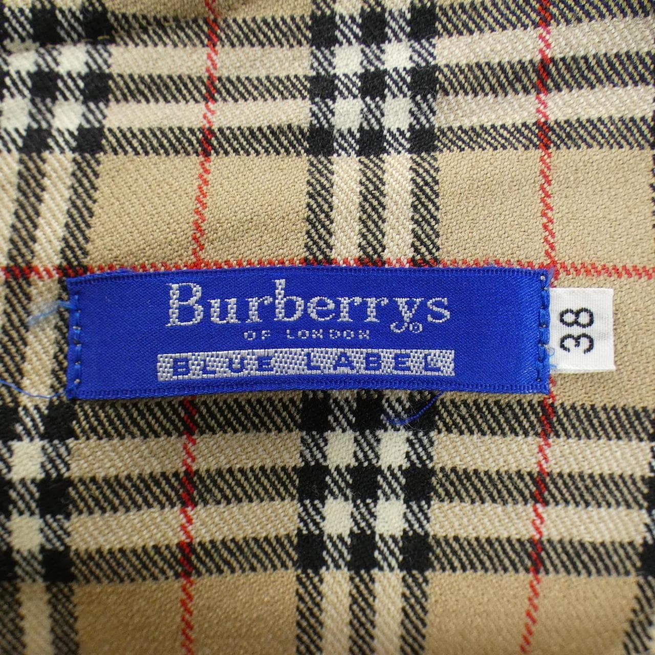 【ヴィンテージ】バーバリーブルーレーベル BURBERRY BLUE LABEL FQF15-507 パンツ
