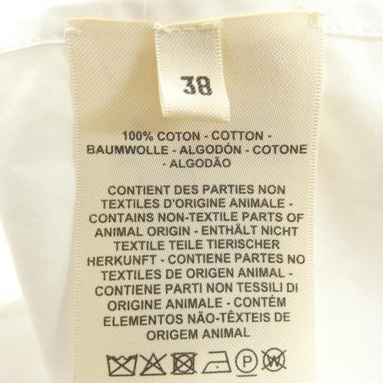 エルメス HERMES マザーオブパールボタン 3H0633DV ワンピース