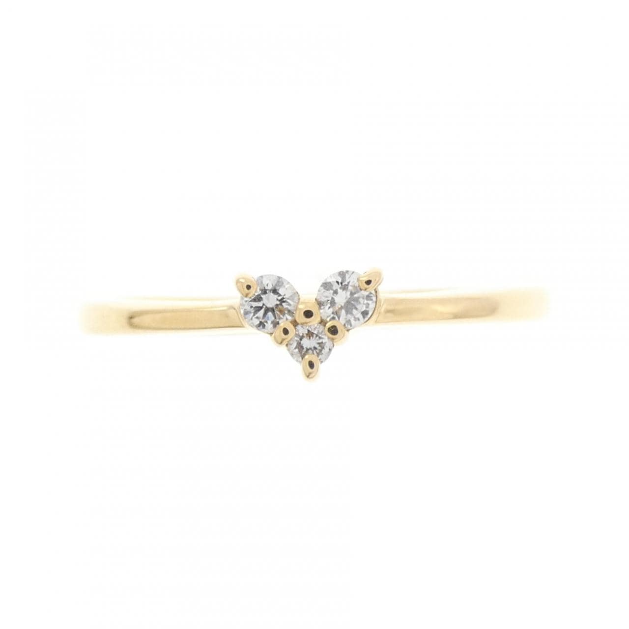 エテ ハート ダイヤモンド リング 0.07CT