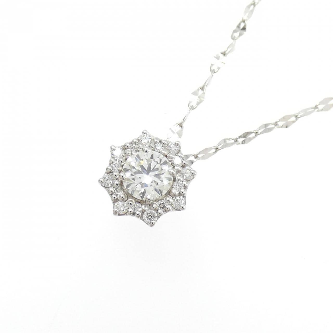 PT900/PT850 ダイヤモンド ネックレス 0.30CT