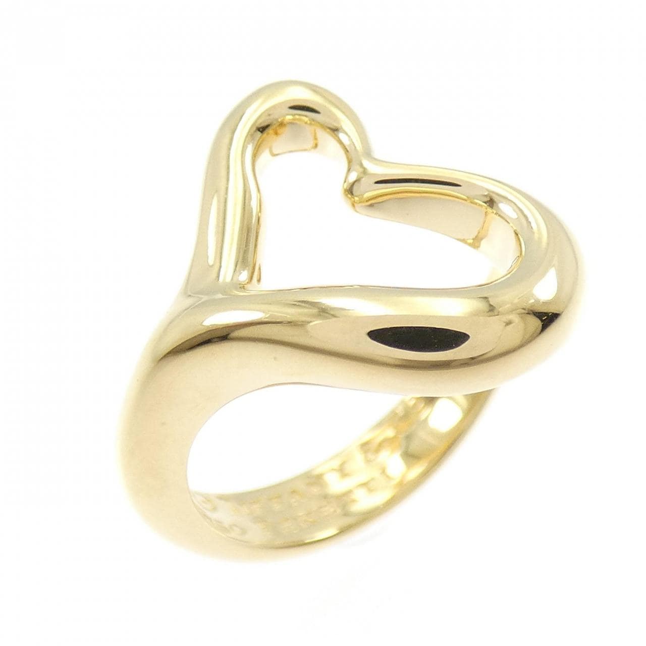 ティファニー オープンハート リング