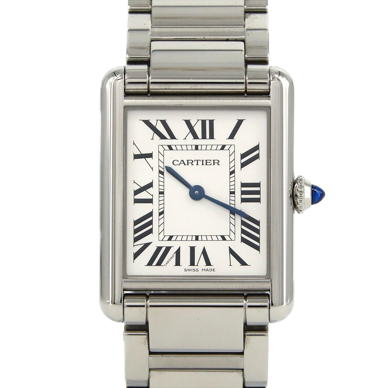 Cartier Tank Mast LM WSTA0052 SS Quartz