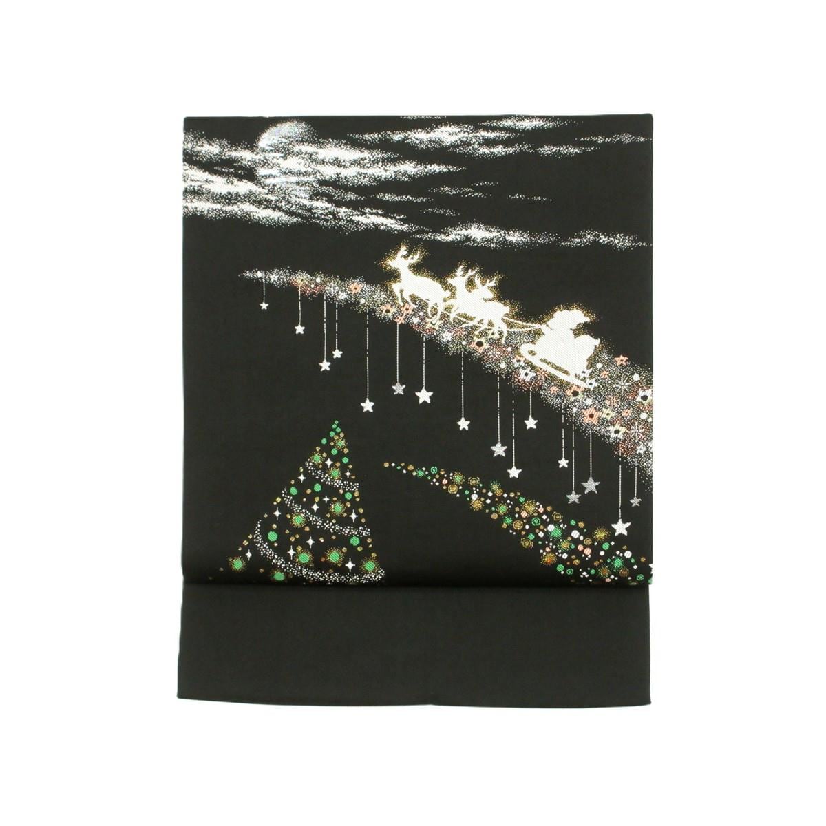 【未使用品】名古屋帯　クリスマス