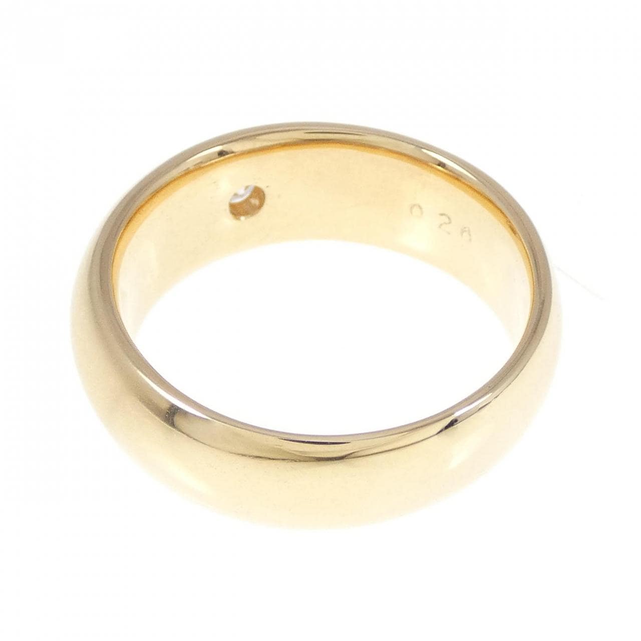 K18YG ダイヤモンド リング 0.20CT