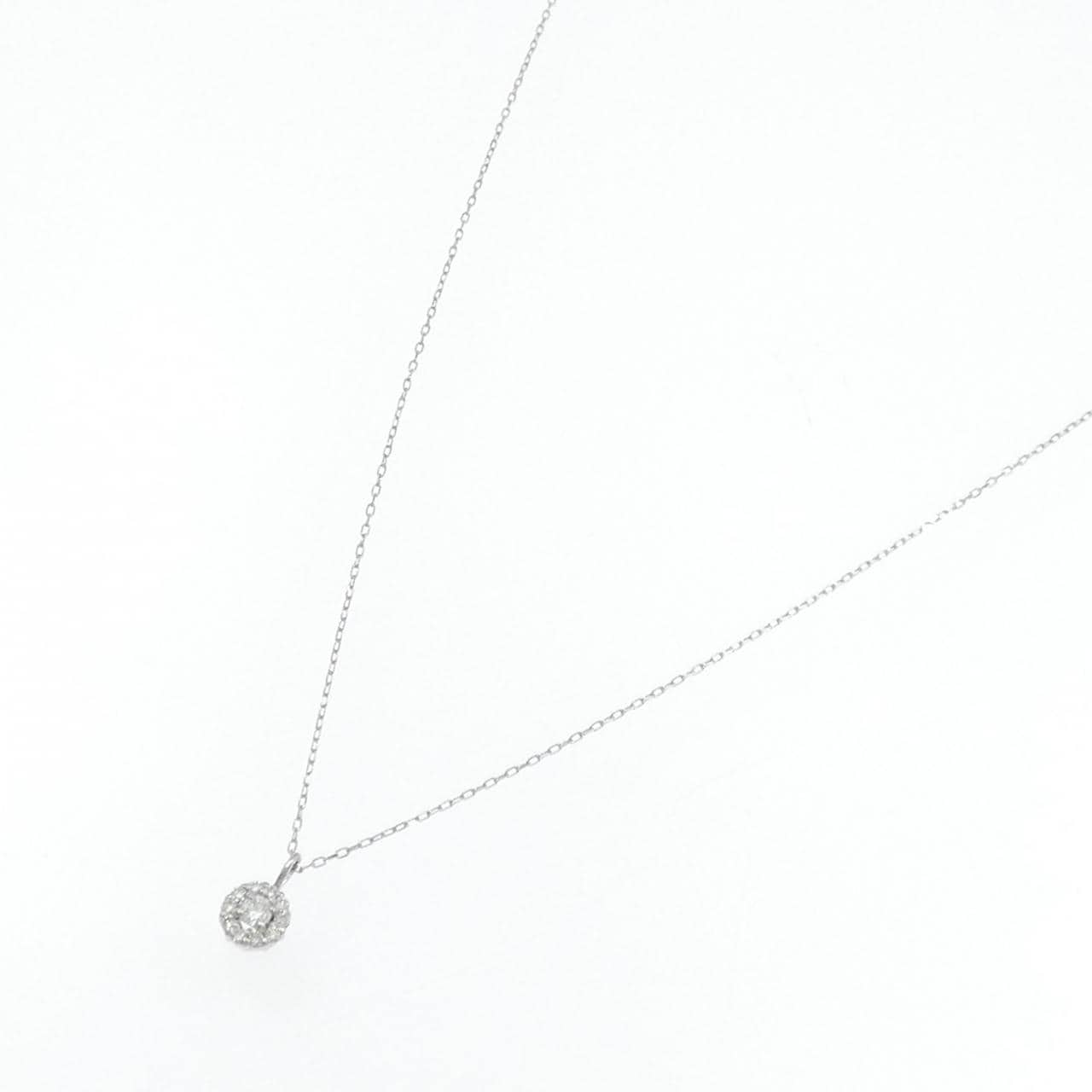 PT900 ダイヤモンド ネックレス 0.30CT