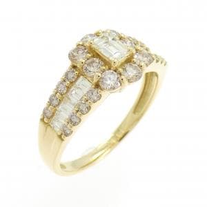 K18YG ダイヤモンド リング 1.00CT