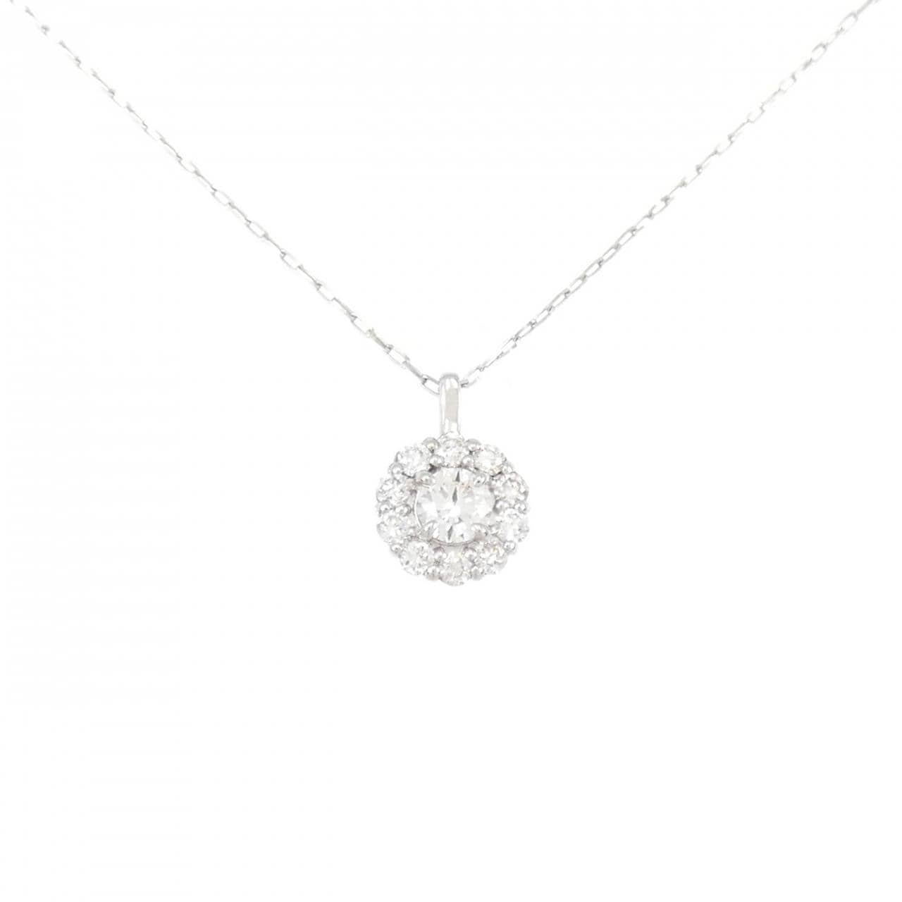 [BRAND NEW] PT Diamond Necklace 0.20CT