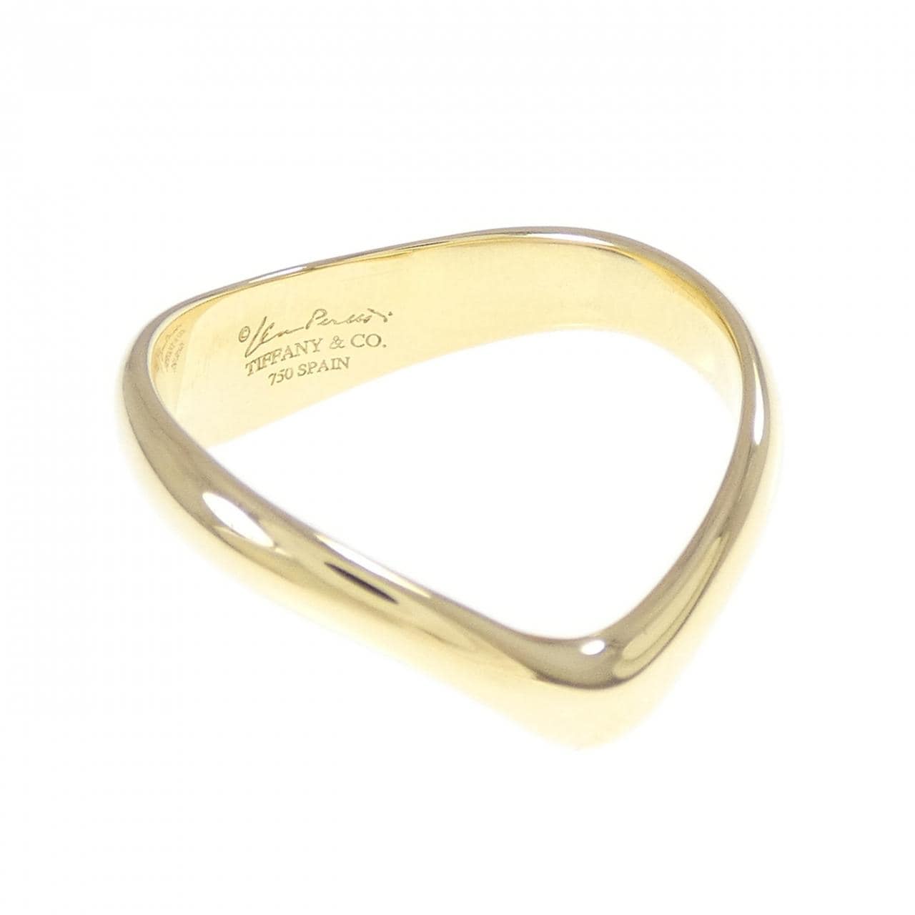 ティファニー 750YG リング