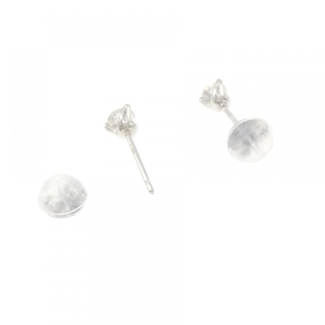 PT900 ダイヤモンド ピアス 0.30CT