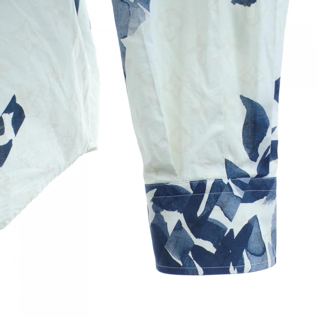 ルイヴィトン LOUIS VUITTON ロングスリーブプリンテッドコットンシャツ HQS13WFVO シャツ