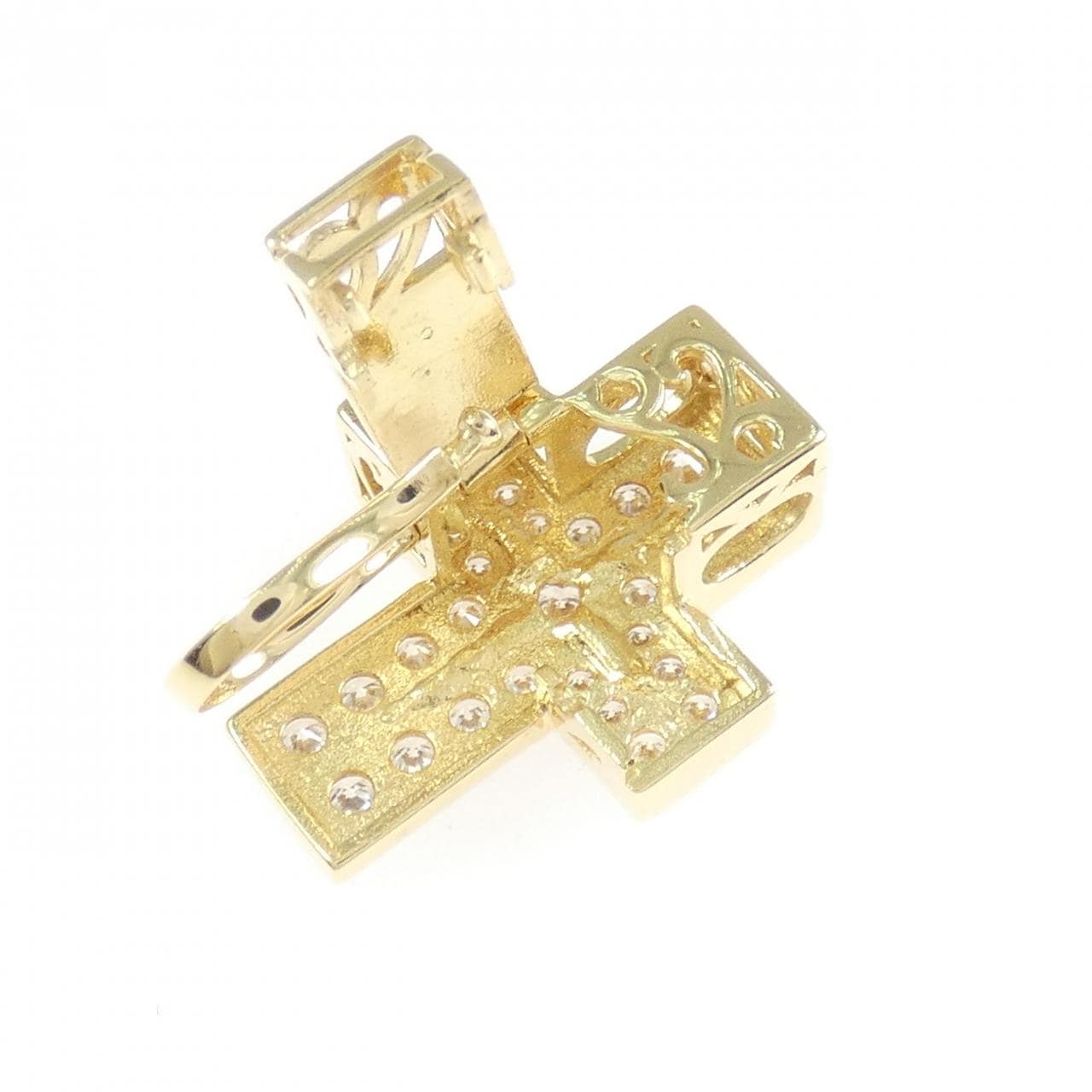 ユキザキ ダブルトップ ペンダント 0.61CT