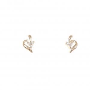 K18YG ダイヤモンド ピアス 0.02CT