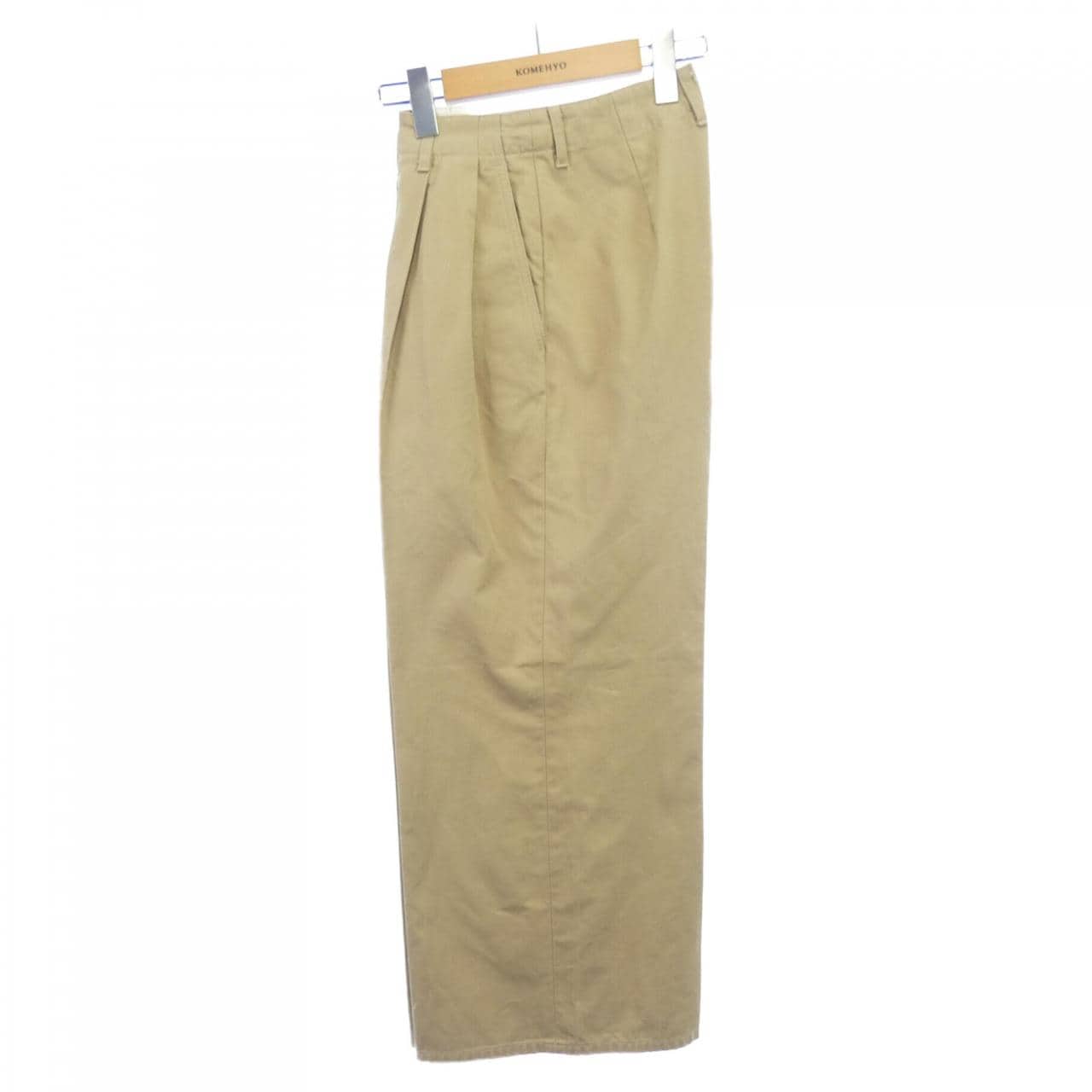 オーラリー AURALEE A8SP03CM パンツ