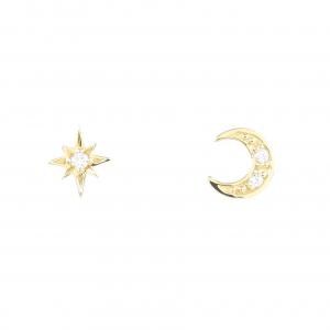 スタージュエリー ダイヤモンド ピアス 0.02CT